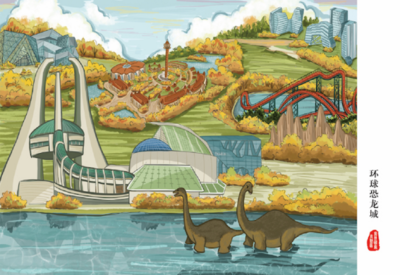 绘江南岸韵，展新城风貌——《江南岸·常州高新区城市形象手绘图明信片》首发